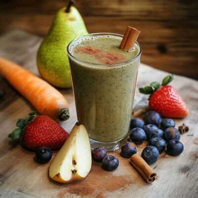 Rainbow NutraSmoothie Healthy Smoothie Recipe